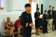 Parade de graduation des cadets-cadres 2009