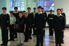 Parade du commandant - Mars 2011