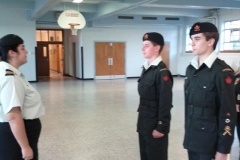 Parade de graduation des cadets-cadres 2011